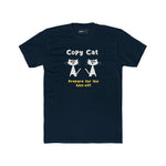 Copy Cat: Prepare for the Hiss - Off Tee Mid - Century Modern Multi - Cat Household Graphic Shirt - Guilty Kick Apparel