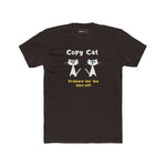Copy Cat: Prepare for the Hiss - Off Tee Mid - Century Modern Multi - Cat Household Graphic Shirt - Guilty Kick Apparel
