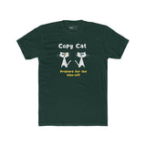 Copy Cat: Prepare for the Hiss - Off Tee Mid - Century Modern Multi - Cat Household Graphic Shirt - Guilty Kick Apparel