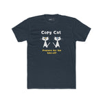 Copy Cat: Prepare for the Hiss - Off Tee Mid - Century Modern Multi - Cat Household Graphic Shirt - Guilty Kick Apparel
