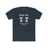 Copy Cat: Prepare for the Hiss - Off Tee Mid - Century Modern Multi - Cat Household Graphic Shirt - Guilty Kick Apparel
