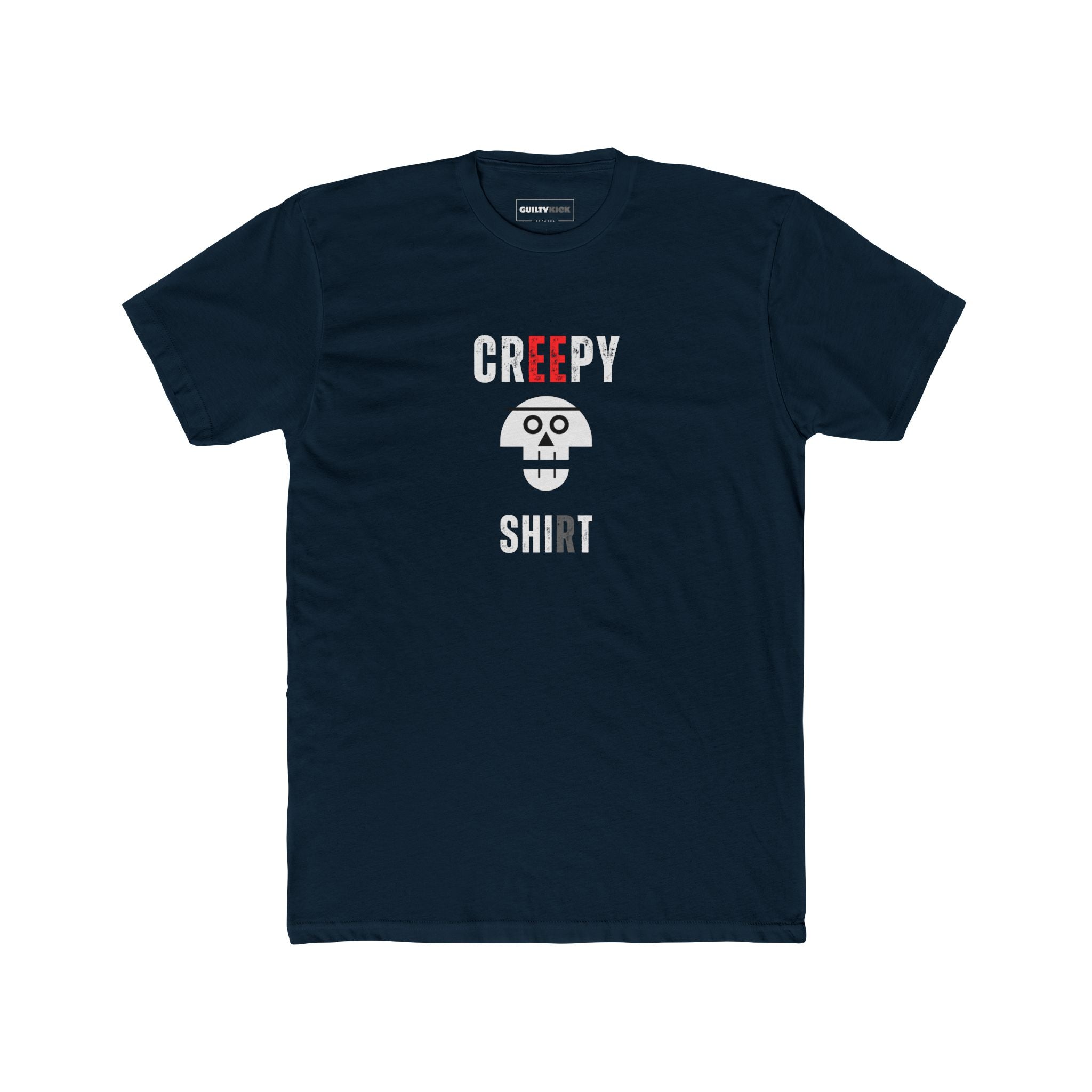 Creepy Ghost Graphic Tee - Guilty Kick Apparel