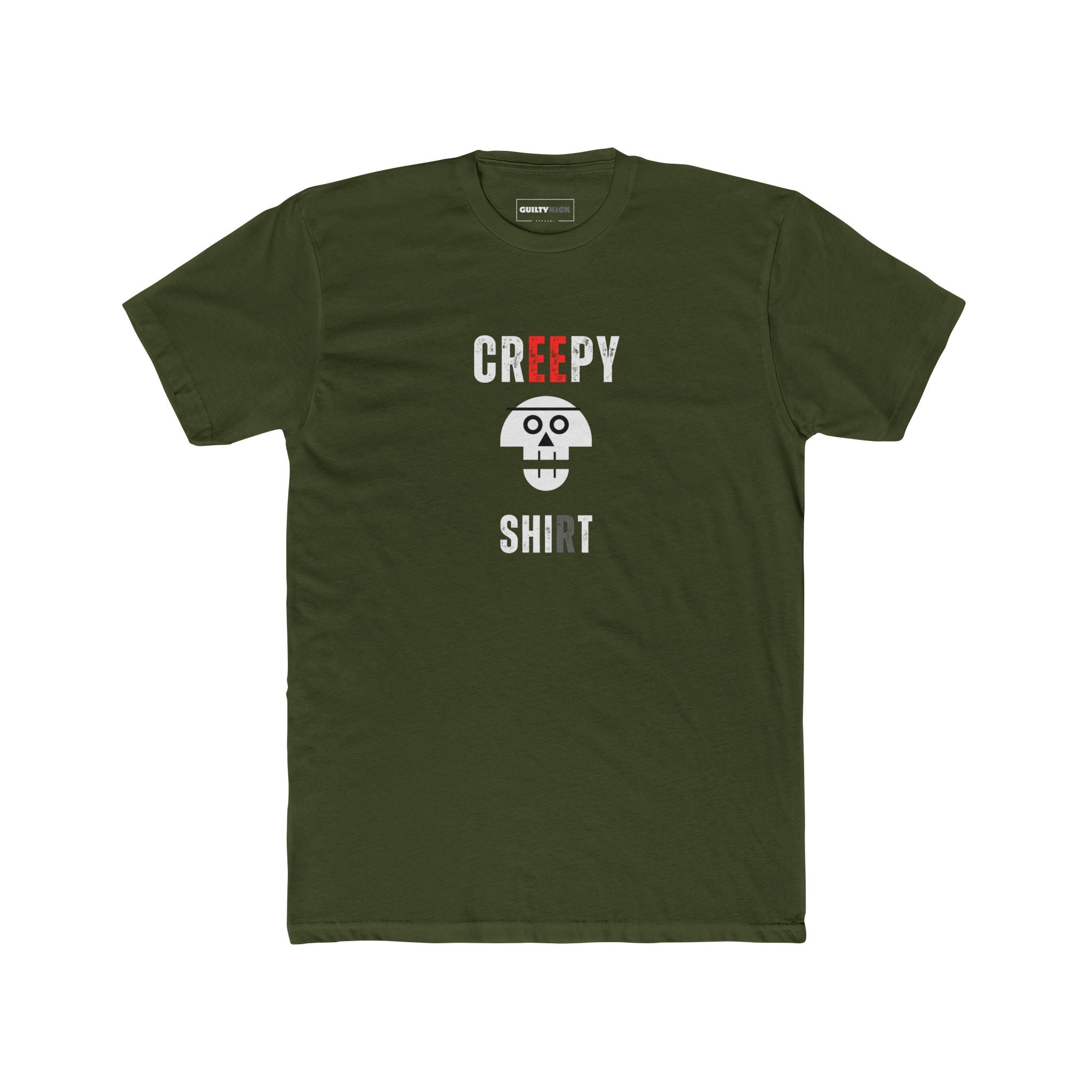 Creepy Ghost Graphic Tee - Guilty Kick Apparel