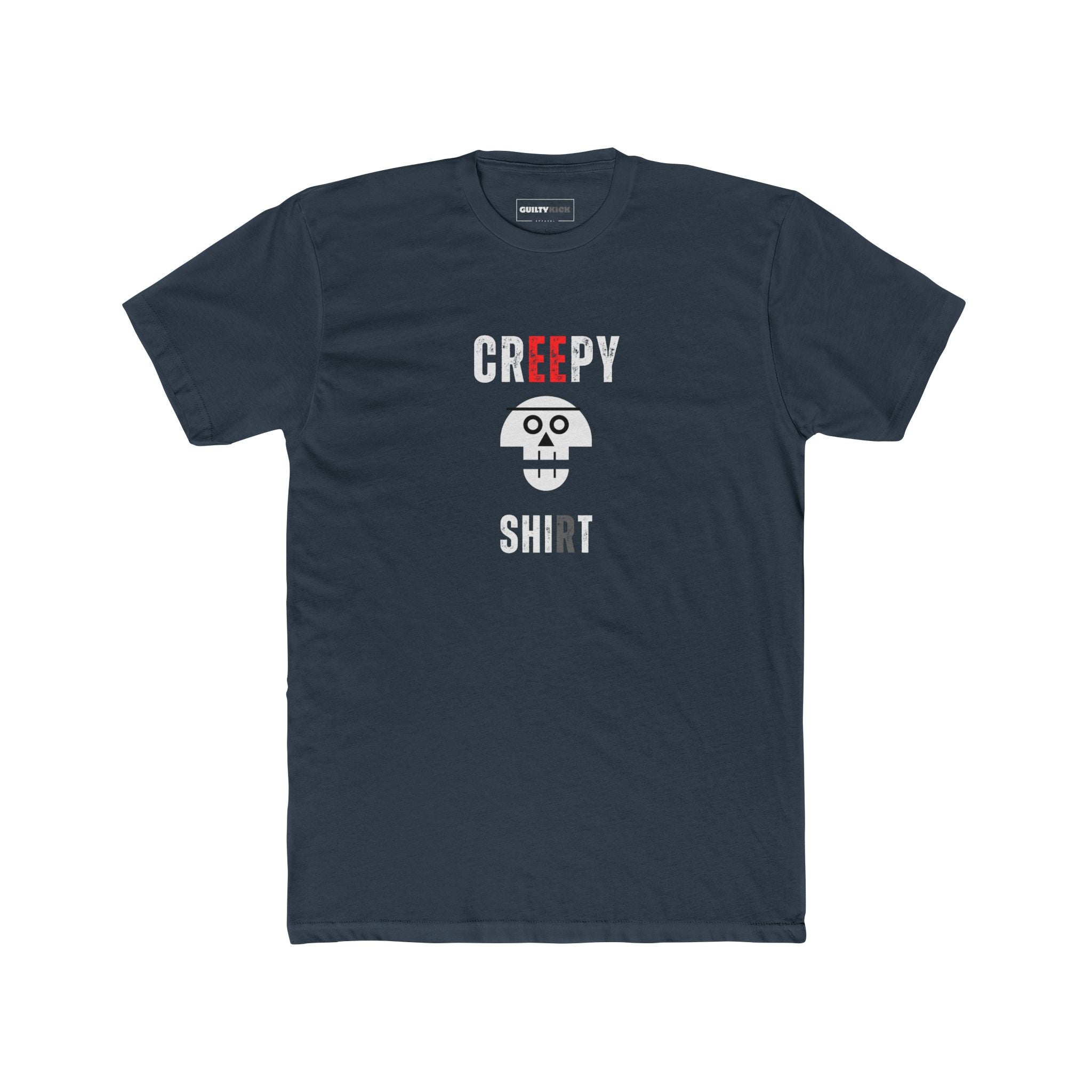 Creepy Ghost Graphic Tee - Guilty Kick Apparel