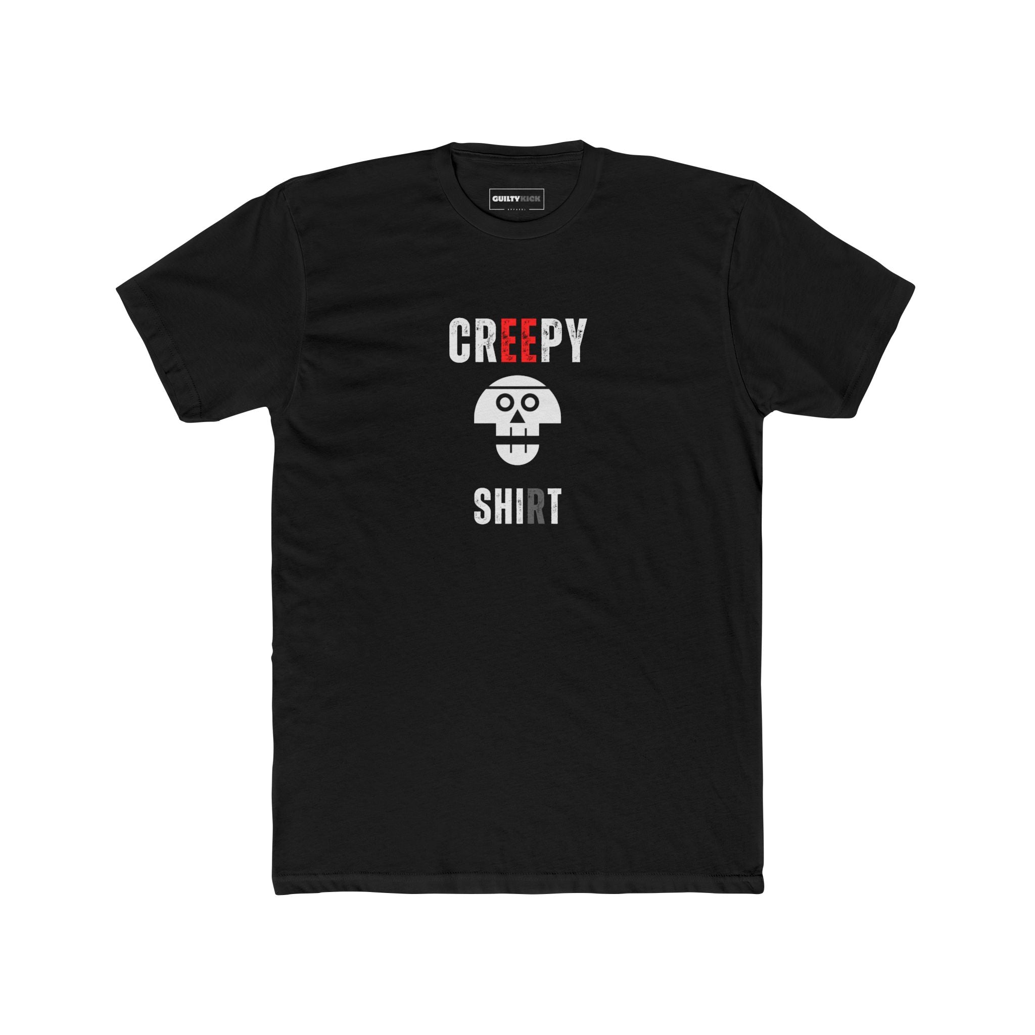 Creepy Ghost Graphic Tee - Guilty Kick Apparel