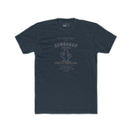 Department of Sunbaked Control Retro Tee Funny Cactus Faded Distressed T-Shirt - Guilty Kick Apparel