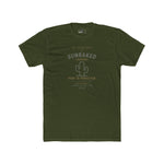 Department of Sunbaked Control Retro Tee Funny Cactus Faded Distressed T-Shirt - Guilty Kick Apparel