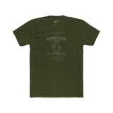 Department of Sunbaked Control Retro Tee Funny Cactus Faded Distressed T-Shirt - Guilty Kick Apparel