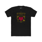 Depraved at Heart Vintage Sunbaked Graphic T-Shirt | Sarcastic Dark Humor & Gothic Tarot Tee - Guilty Kick Apparel