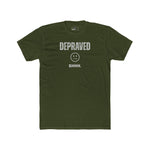 Depraved Shhh Zipper Mouth T-Shirt Dark Humor Satire Graphic Tee - Guilty Kick Apparel