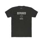 Depraved Shhh Zipper Mouth T-Shirt Dark Humor Satire Graphic Tee - Guilty Kick Apparel