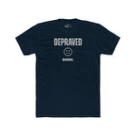 Depraved Shhh Zipper Mouth T-Shirt Dark Humor Satire Graphic Tee - Guilty Kick Apparel