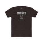 Depraved Shhh Zipper Mouth T-Shirt Dark Humor Satire Graphic Tee - Guilty Kick Apparel