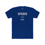 Depraved Shhh Zipper Mouth T-Shirt Dark Humor Satire Graphic Tee - Guilty Kick Apparel
