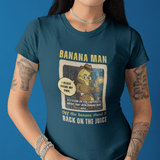 Detective Banana Hardboiled Noir Parody T-Shirt - Gritty Pulp Fiction Humor Tee - Guilty Kick Apparel