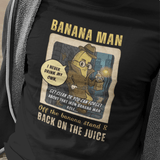 Detective Banana Hardboiled Noir Parody T-Shirt - Gritty Pulp Fiction Humor Tee - Guilty Kick Apparel