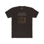 Distressed, Vintage Technical Difficulties Retro TV Graphic Tee, Funny Satire T-Shirt - Guilty Kick Apparel