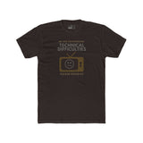 Distressed, Vintage Technical Difficulties Retro TV Graphic Tee, Funny Satire T-Shirt - Guilty Kick Apparel