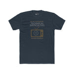Distressed, Vintage Technical Difficulties Retro TV Graphic Tee, Funny Satire T-Shirt - Guilty Kick Apparel