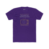 Distressed, Vintage Technical Difficulties Retro TV Graphic Tee, Funny Satire T-Shirt - Guilty Kick Apparel