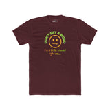 Don't Say A Word I'm A Little Stoned Right Now T-Shirt Funny Sarcastic Weed Humor Tee - Guilty Kick Apparel