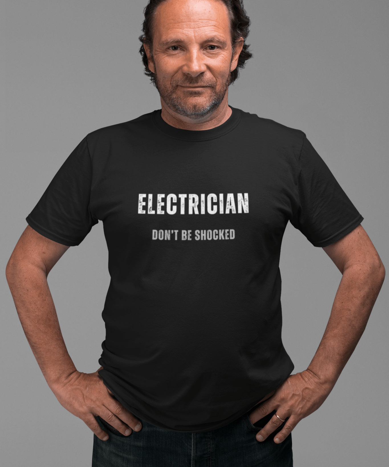 Electrician Pun Unisex Tee - Guilty Kick Apparel