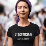 Electrician Pun Unisex Tee - Guilty Kick Apparel