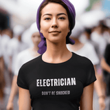 Electrician Pun Unisex Tee - Guilty Kick Apparel