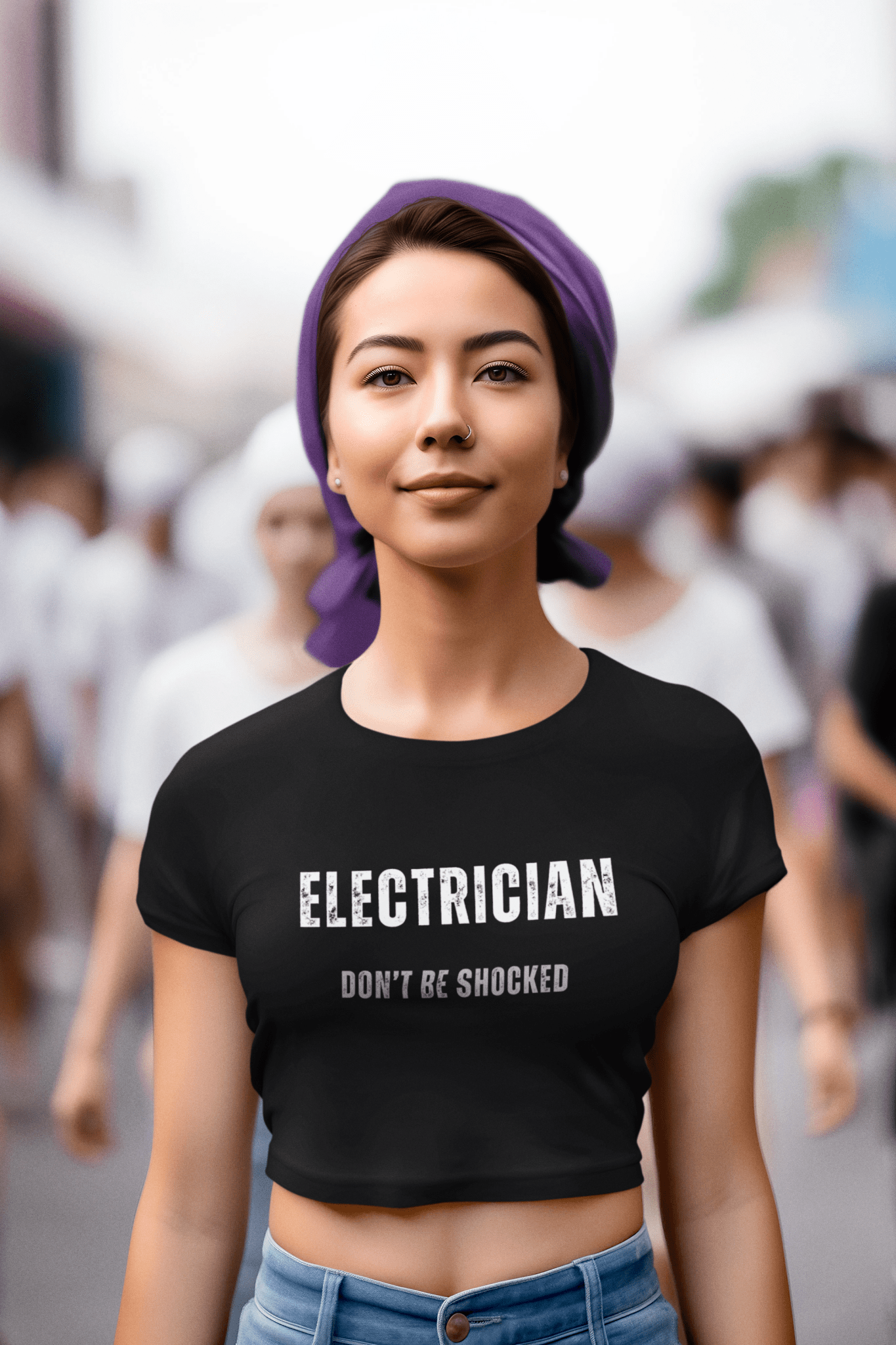 Electrician Pun Unisex Tee - Guilty Kick Apparel