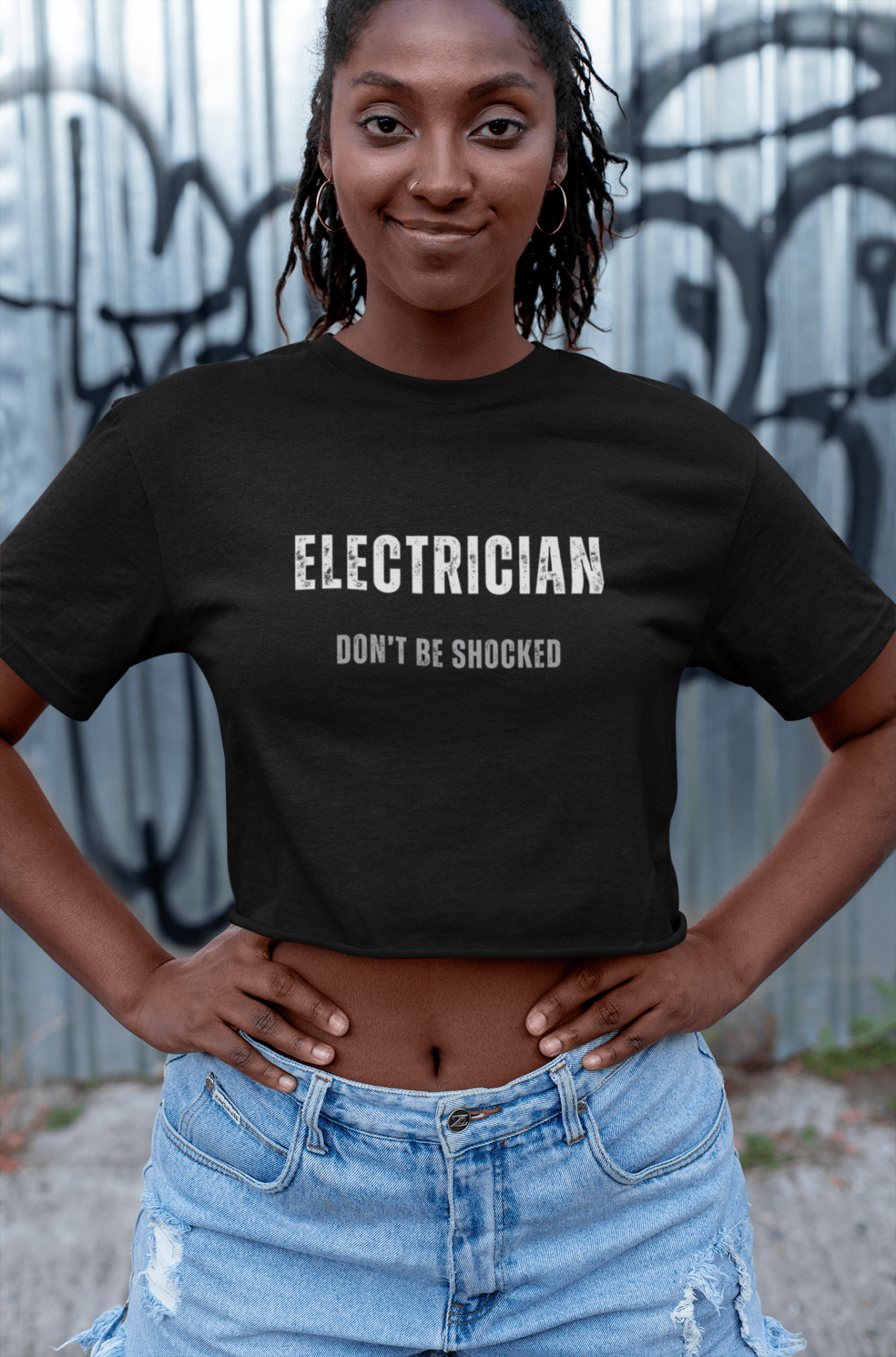 Electrician Pun Unisex Tee - Guilty Kick Apparel
