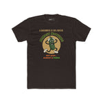 Existential Cucumber T-Shirt - Vintage Rubber Hose Pickle Crisis Humor Graphic Tee - Guilty Kick Apparel