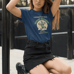 Existential Cucumber T-Shirt - Vintage Rubber Hose Pickle Crisis Humor Graphic Tee - Guilty Kick Apparel