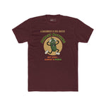 Existential Cucumber T-Shirt - Vintage Rubber Hose Pickle Crisis Humor Graphic Tee - Guilty Kick Apparel