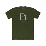 Failed to Load Graphic Tee - Funny Glitch Art Shirt - Guilty Kick Apparel