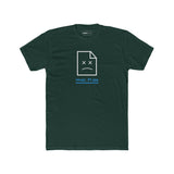 Failed to Load Graphic Tee - Funny Glitch Art Shirt - Guilty Kick Apparel