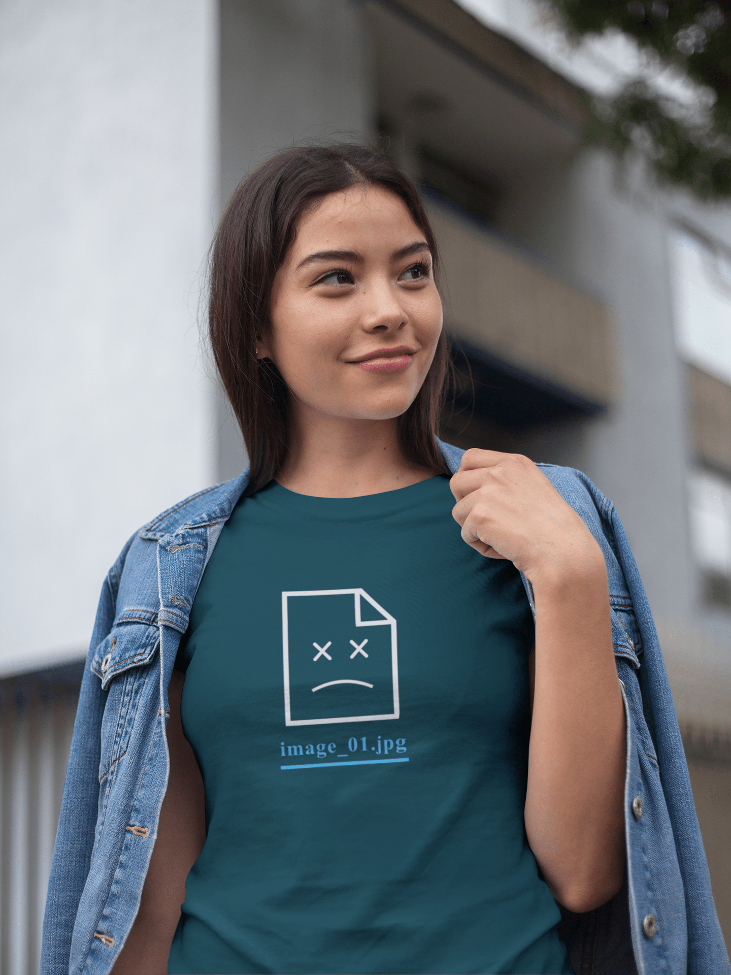 Failed to Load Graphic Tee - Funny Glitch Art Shirt - Guilty Kick Apparel
