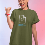 Failed to Load Graphic Tee - Funny Glitch Art Shirt - Guilty Kick Apparel