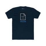 Failed to Load Graphic Tee - Funny Glitch Art Shirt - Guilty Kick Apparel