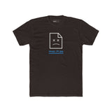 Failed to Load Graphic Tee - Funny Glitch Art Shirt - Guilty Kick Apparel