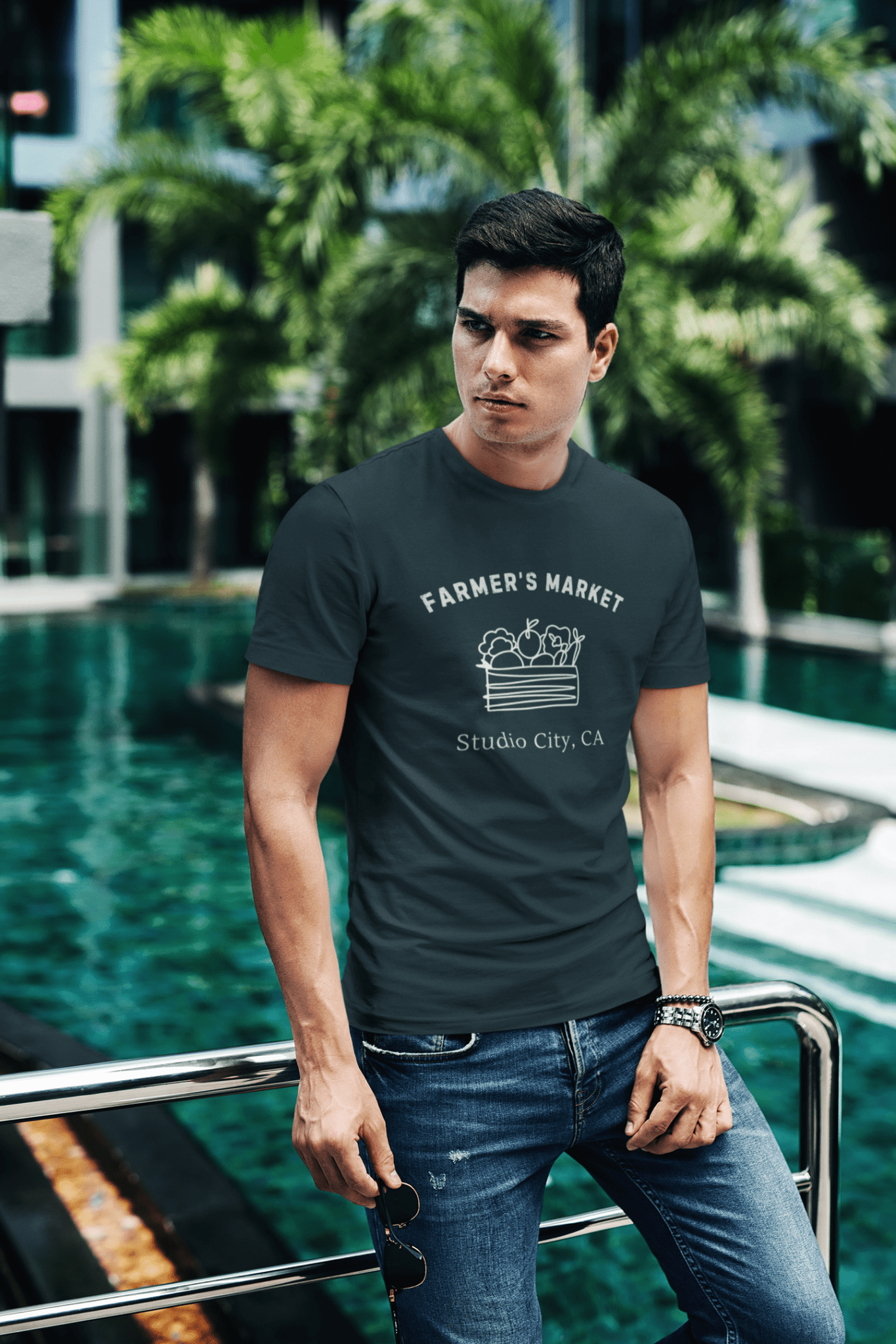 Farmers Market Studio City Tee - Guilty Kick Apparel