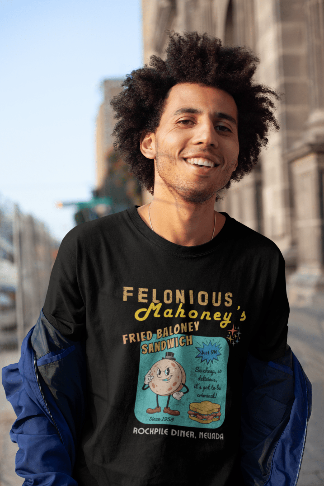 Felonious Mahoney's Atomic - Age Baloney Tee - Guilty Kick Apparel