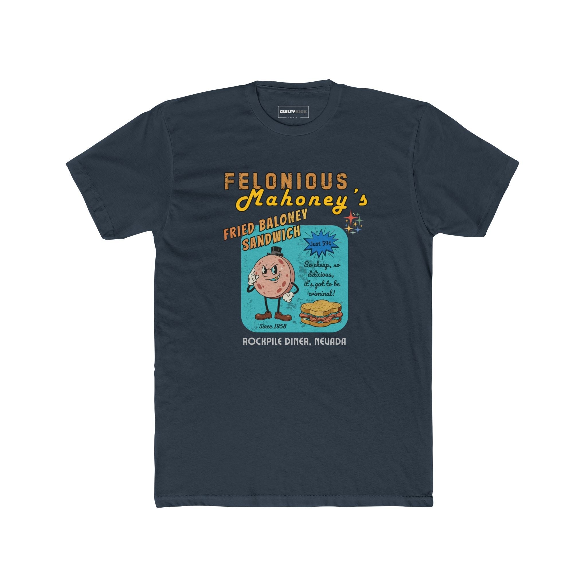 Felonious Mahoney's Atomic - Age Baloney Tee - Guilty Kick Apparel