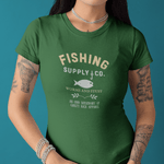 Fishing Supply Co. Worms and Stuff Satirical T-Shirt Premium Retro Distressed Sunbaked Graphic Tee - Guilty Kick Apparel