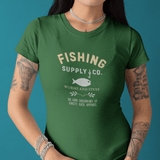 Fishing Supply Co. Worms and Stuff Satirical T-Shirt Premium Retro Distressed Sunbaked Graphic Tee - Guilty Kick Apparel