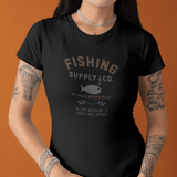 Fishing Supply Co. Worms and Stuff Satirical T-Shirt Premium Retro Distressed Sunbaked Graphic Tee - Guilty Kick Apparel