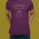 Fishing Supply Co. Worms and Stuff Satirical T-Shirt Premium Retro Distressed Sunbaked Graphic Tee - Guilty Kick Apparel