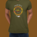 Francine's Zombie Bistro T-Shirt | Funny Vintage Cannibal Restaurant Graphic Tee | Guilty Kick Halloween Collection - Guilty Kick Apparel