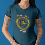 Francine's Zombie Bistro T-Shirt | Funny Vintage Cannibal Restaurant Graphic Tee | Guilty Kick Halloween Collection - Guilty Kick Apparel