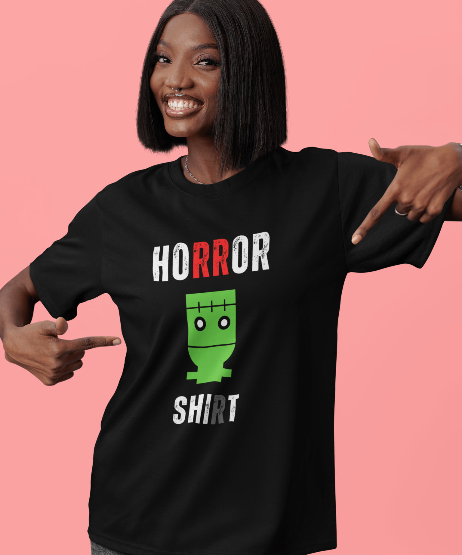 Frankenstein Cartoon Tee - Guilty Kick Apparel