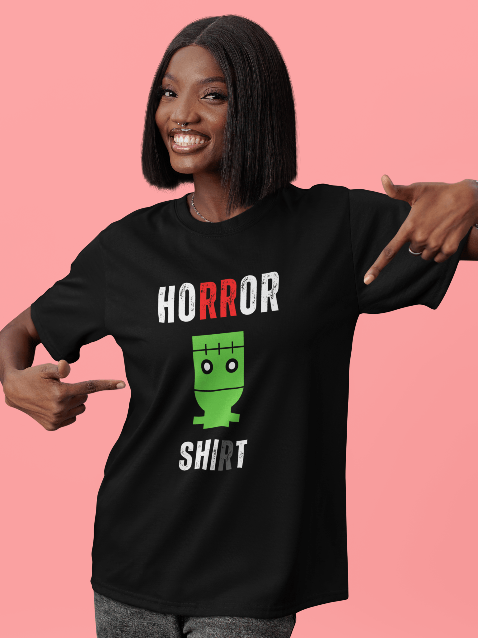 Frankenstein Cartoon Tee - Guilty Kick Apparel